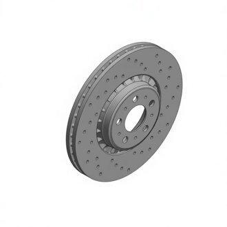 Диск гальмівний ПЕРЕДН SPORT Z VOLVO XC 90 10/02- ZIMMERMANN 610.3707.52