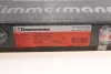 Диск тормозной (задний) Volvo S60/S80/V60/V70 06-18 (302x11) (с упр..) UA63 ZIMMERMANN 610.3714.20 (фото 5)