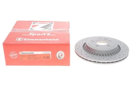 ДИСК тормозной задней SPORT Z VOLVO XC60 2.0 3.2 08- ZIMMERMANN 610.3718.52