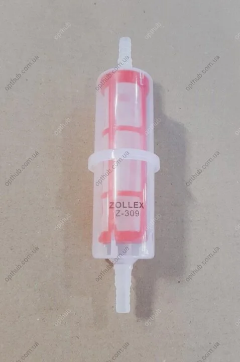 Фильтр топливный прямоточный универсальный "ZOLLEX" Zollex 21990/Z309 (фото 1)